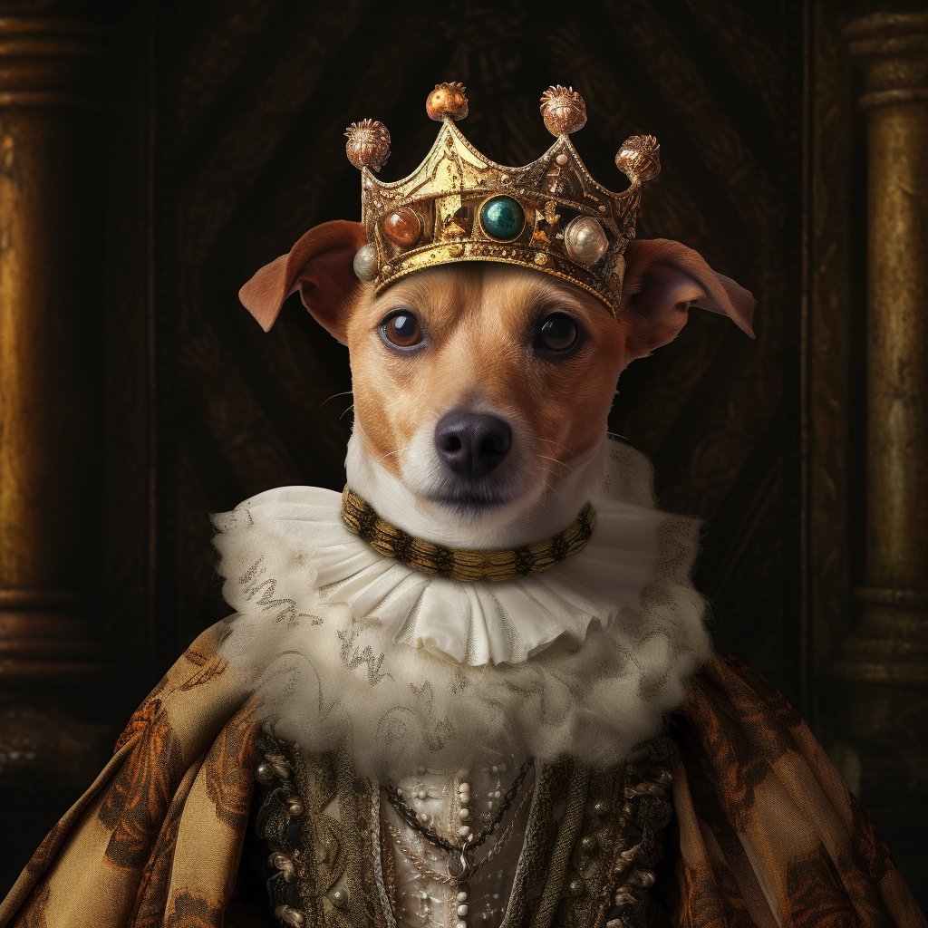 Regal Canine Nobility: Dogs Gracing Royal Portraits