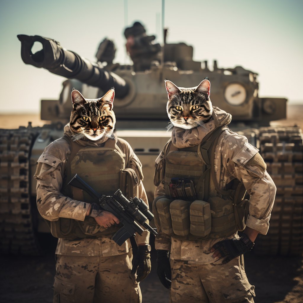 Canvas Comrades: Furryroyal's Tank Crew in PetCanvas Masterpiece