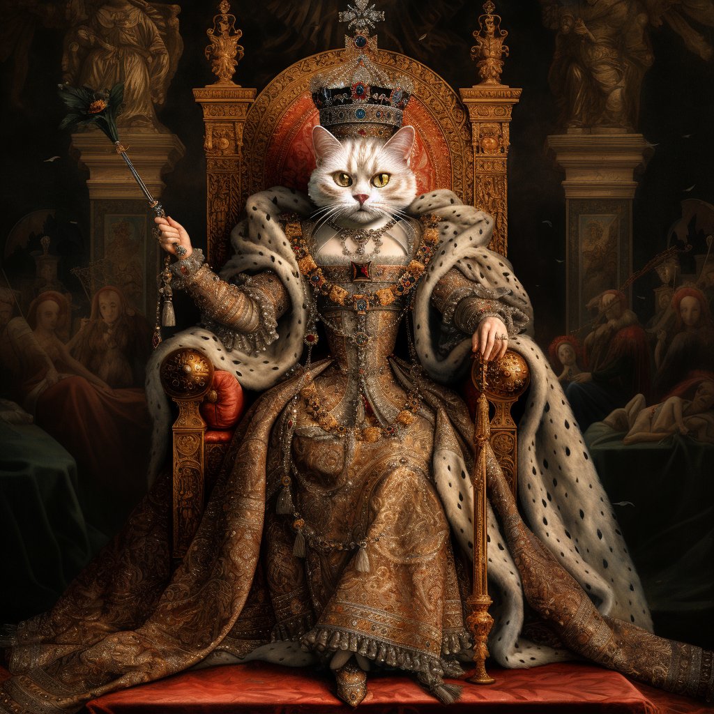 Victorian Opulence: Painting Furryroyal in Regal Splendor