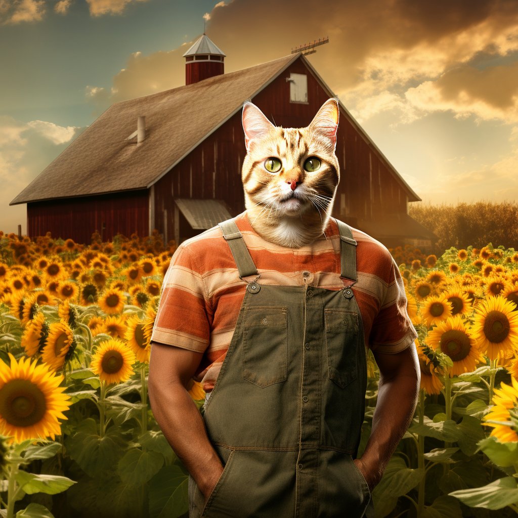 Crowned in Harvest Gold: Furryroyal's