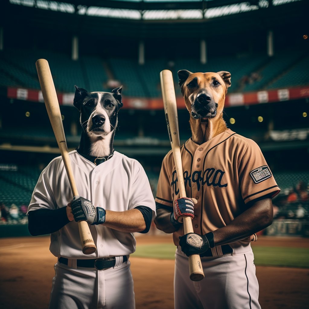 Etsy's Finest: Furryroyal's Baseball Glory on Canvas