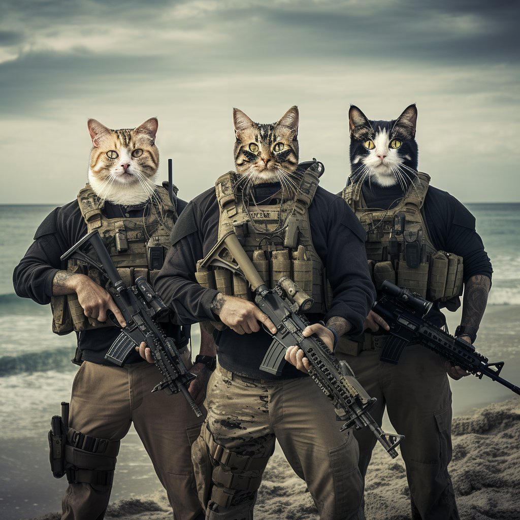 Unity in Portraits: Furryroyal's Naval Crew in Custom Artwork