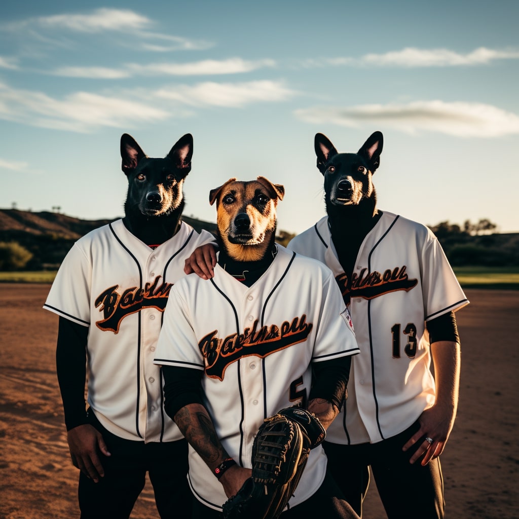 Unity on Canvas: Celebrating Love in Furryroyal's Baseball Wedding